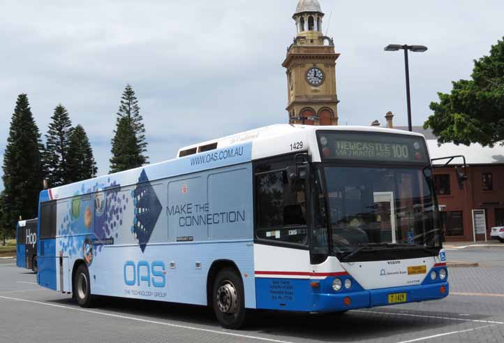 Newcastle Buses Volvo B12BLE Custom CB60 1429